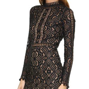 For Love & Lemons Florence Cocktail Dress Size Medium